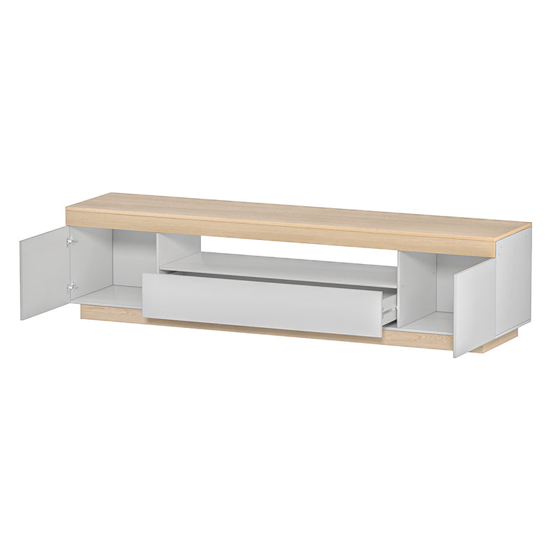 Artiss TV Cabinet Entertainment Unit Stand 180CM White Wood