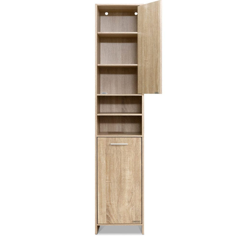 Artiss Bathroom Cabinet Storage 185cm Wooden