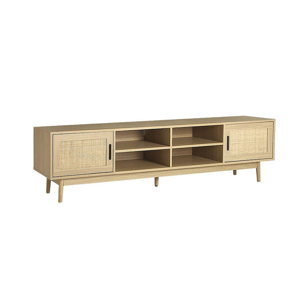 Artiss TV Cabinet Entertainment Unit 180cm Rattan Cole