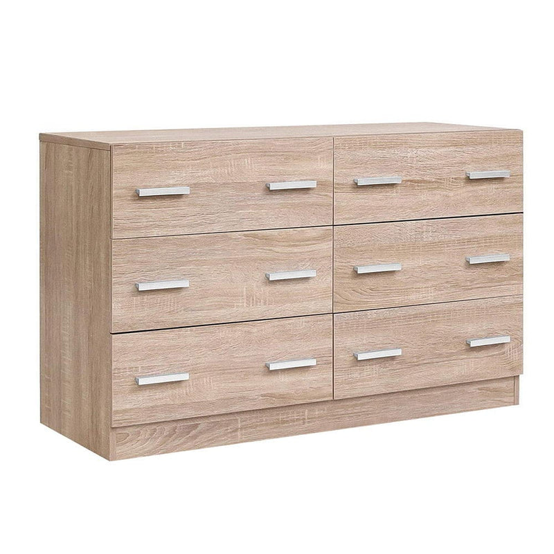 Artiss 6 Chest of Drawers - VEDA Pine