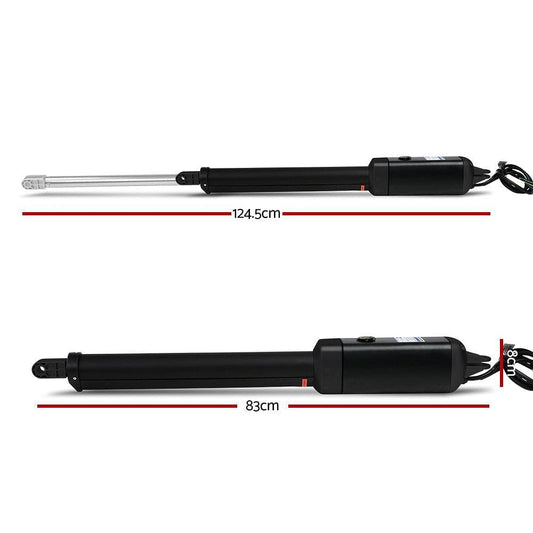 Lockmaster Single Swing Gate Opener 600KG 40W Solar Panel