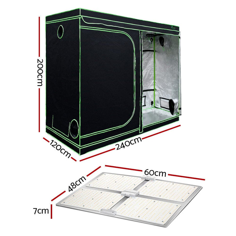 Greenfingers Grow Tent Light Kit 240x120x200CM 4500W LED Full Spectrum