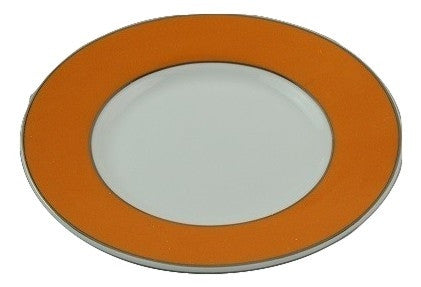 Artqiue Set of 2 - Lemon / Tangarine Coloured Cup & Saucer