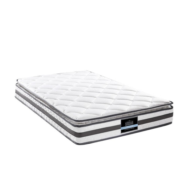 Giselle Bedding 21cm Mattress Pillow Top King Single