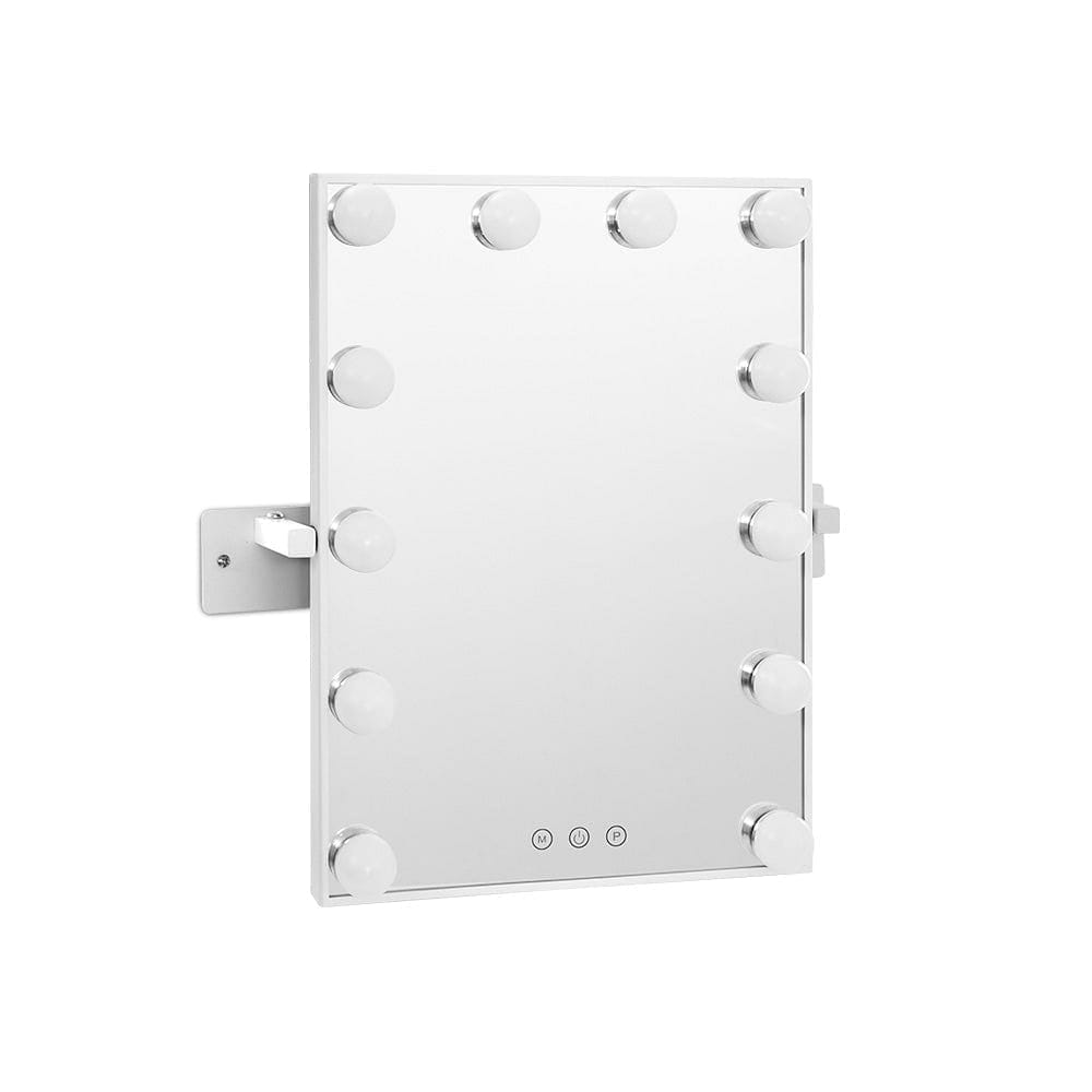 Embellir Hollywood Wall mirror Makeup Mirror With Light Vanity 12 LED Bulbs