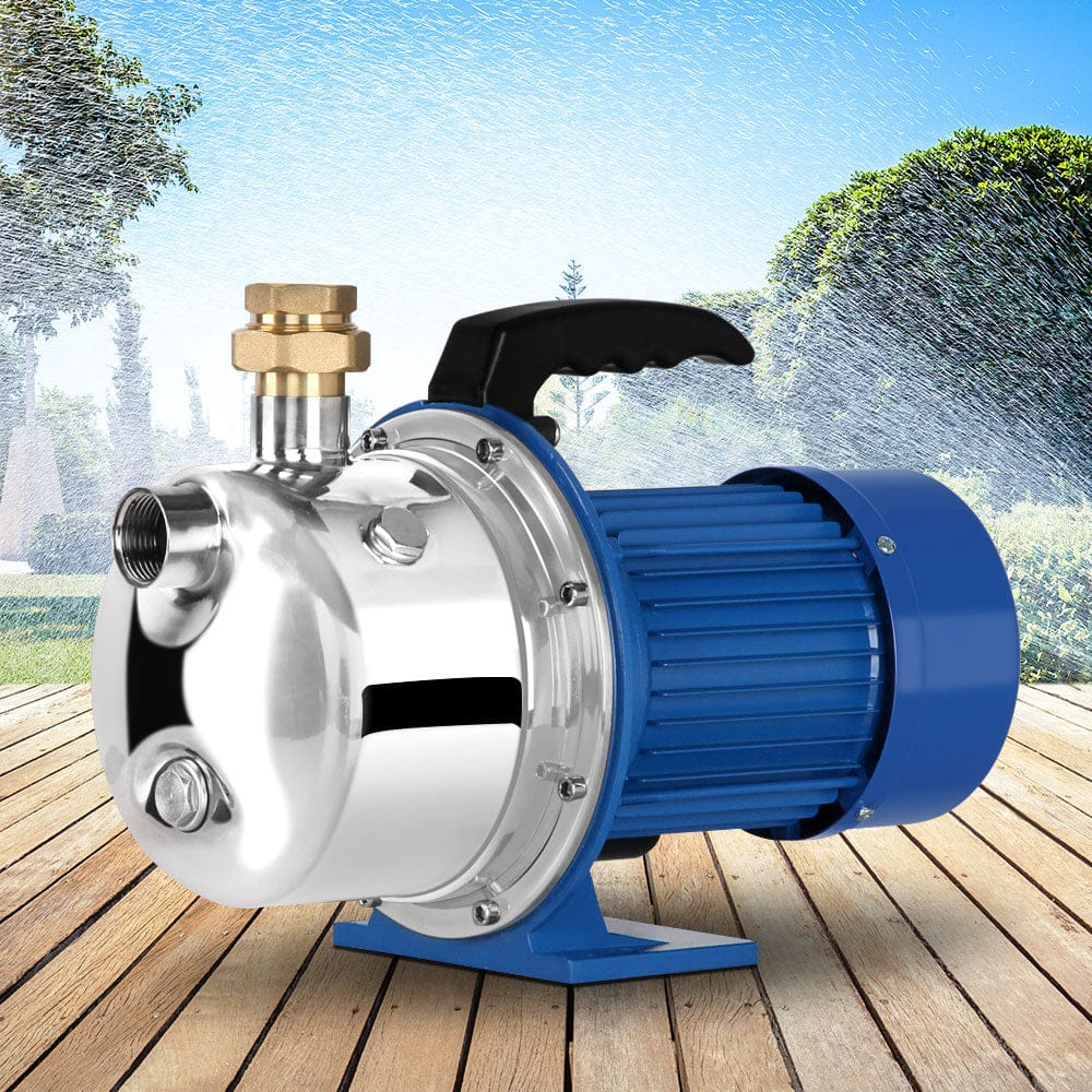 Giantz Garden Water Jet Pump High Pressure 1100W Tank Rain Farm Irrigation House