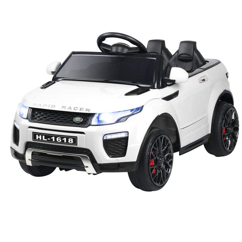 Rigo Kids Electric Ride On Car Range Rover-inspired Toy Cars Remote 12V White