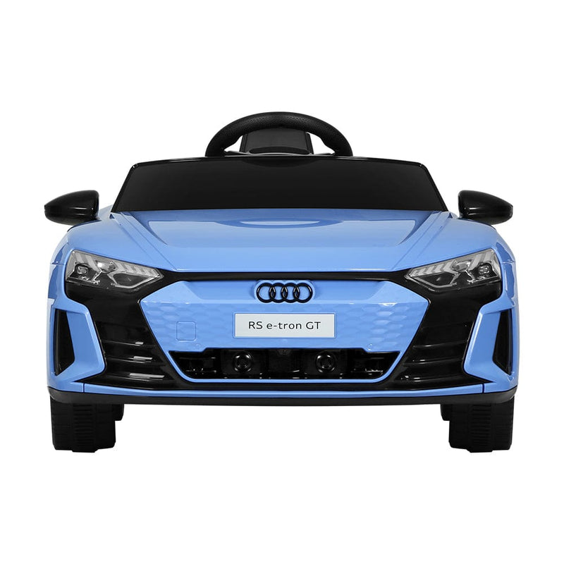 Kids Electric Ride On Car Audi Licensed RS e-tron GT Toy Cars Remote 12V Blue