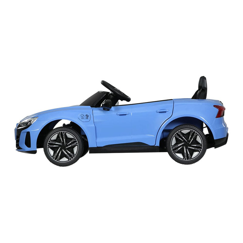 Kids Electric Ride On Car Audi Licensed RS e-tron GT Toy Cars Remote 12V Blue