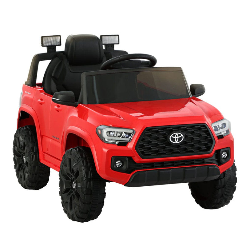 Kids Electric Ride On Car Toyota Tacoma Off Road Jeep Toy Cars Remote 12V Red