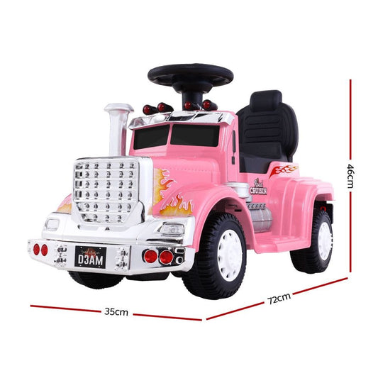 Rigo Kids Electric Ride On Car Truck Motorcycle Motorbike Toy Cars 6V Pink