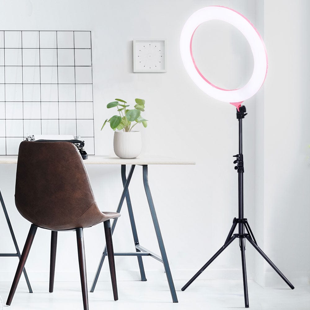 Embellir Ring Light 19" Tripod Stand Pink