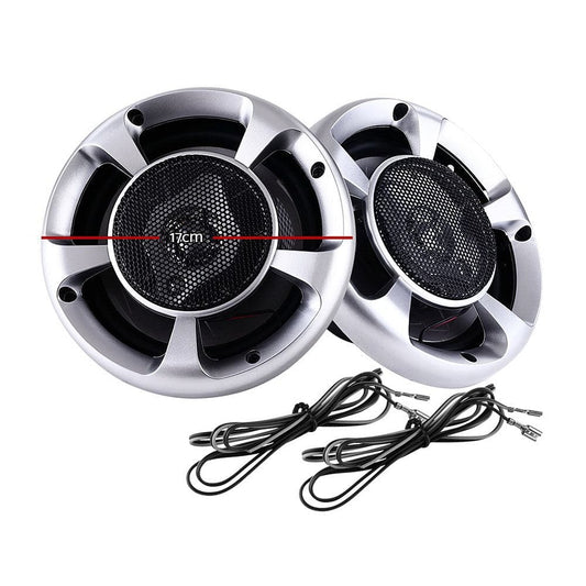 Giantz Set of 2 6.5inch LED Light Car Speakers