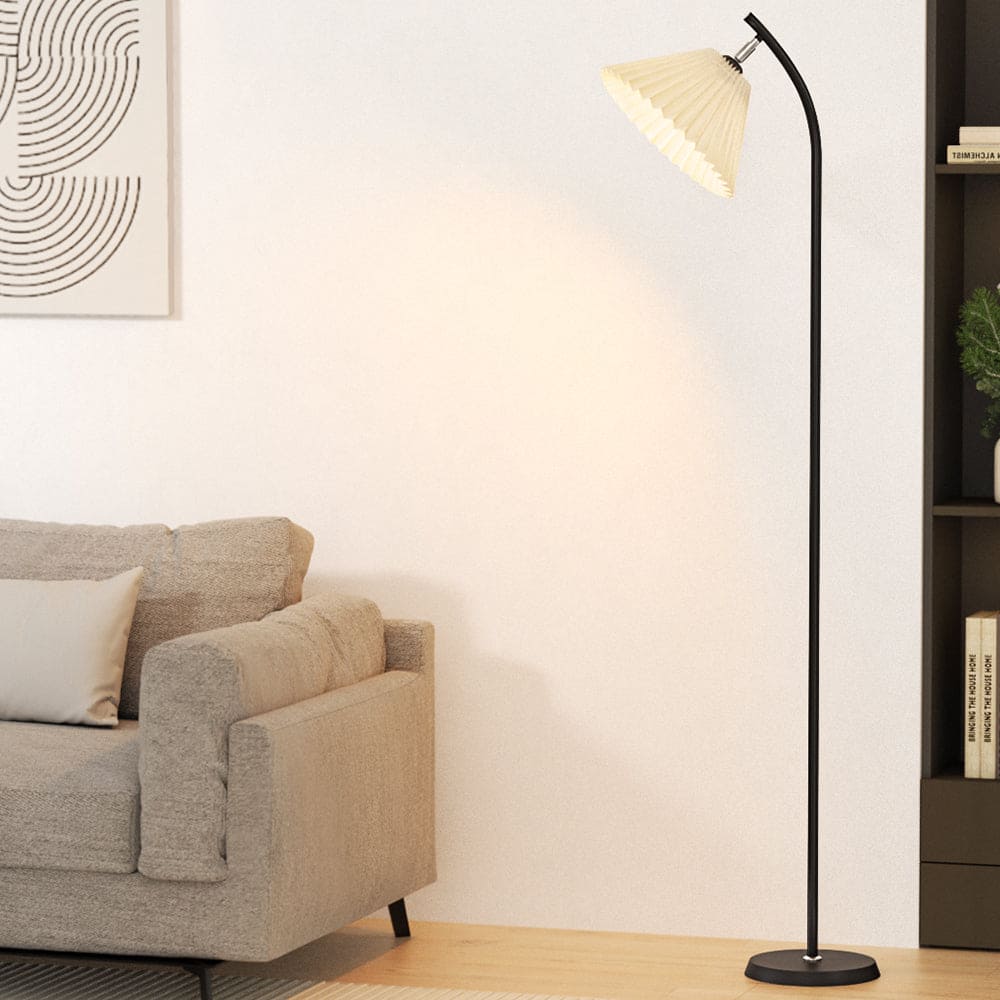 Artiss Floor Lamp LED Light Stand Modern Home Living Room Office Reading White