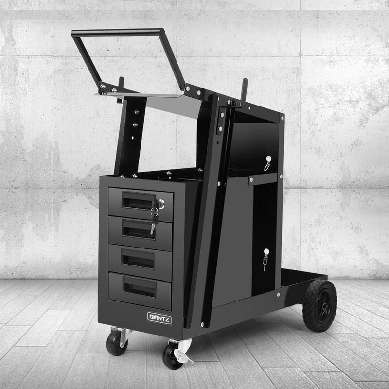 Giantz Welding Trolley Cart 4 Drawer MIG TIG ARC Welder Plasma Cutter