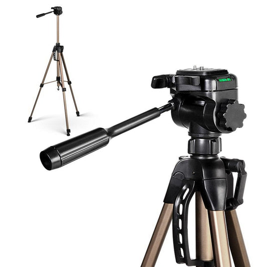 Weifeng Professional Camera Tripod Stand Mount DSLR Travel Adjustable 62-160cm Gold