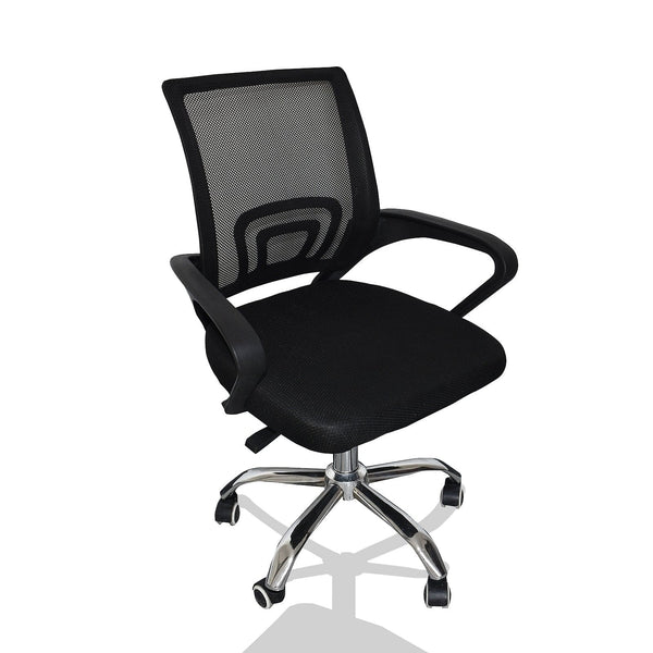 Milano Office Chair Home Computer Work Executive Mesh Adjustable Black