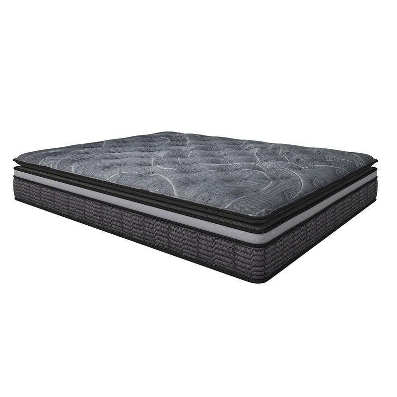 Cloud Zone Double Layer Euro Top Pocket Spring Mattress Plush Medium Firm 34cm - Single