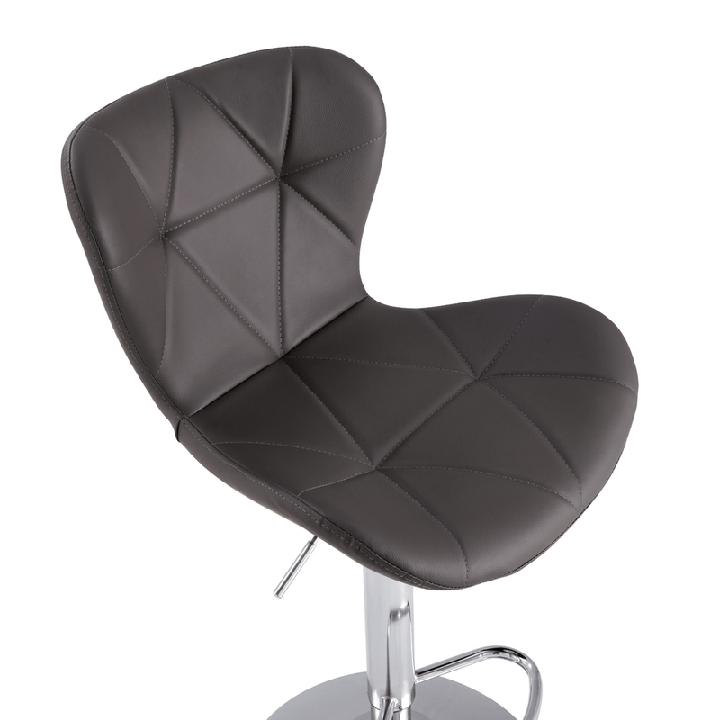 EKKIO Bar Stool (Grey) EK-BS-101-DN