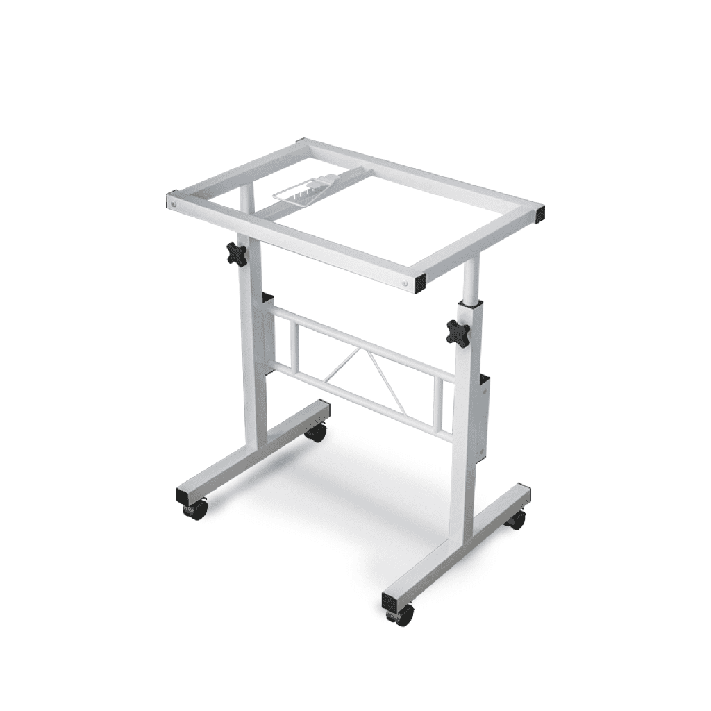 EKKIO Mobile Desk Half Tilt White