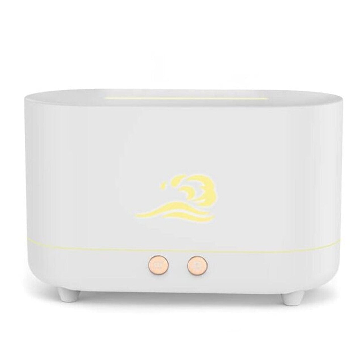 GOMINIMO Flame Humidifier Wind 225ml White