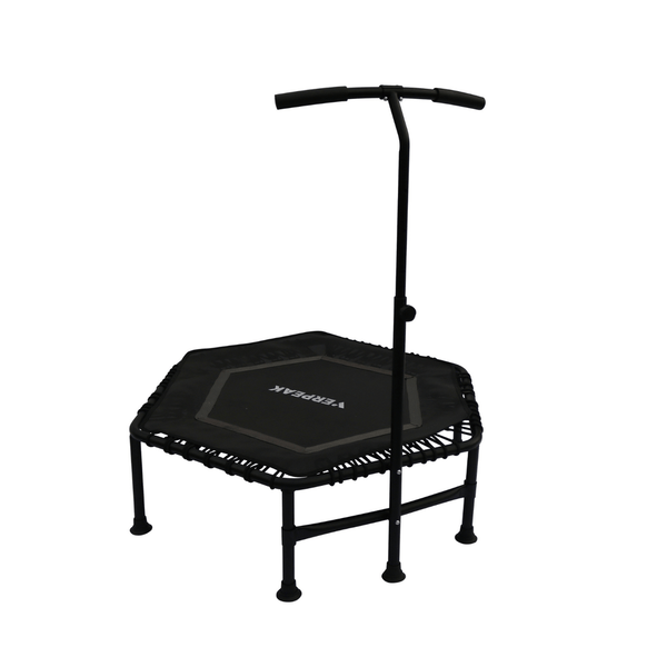 Verpeak Fitness Trampoline 48" with T shape handrail