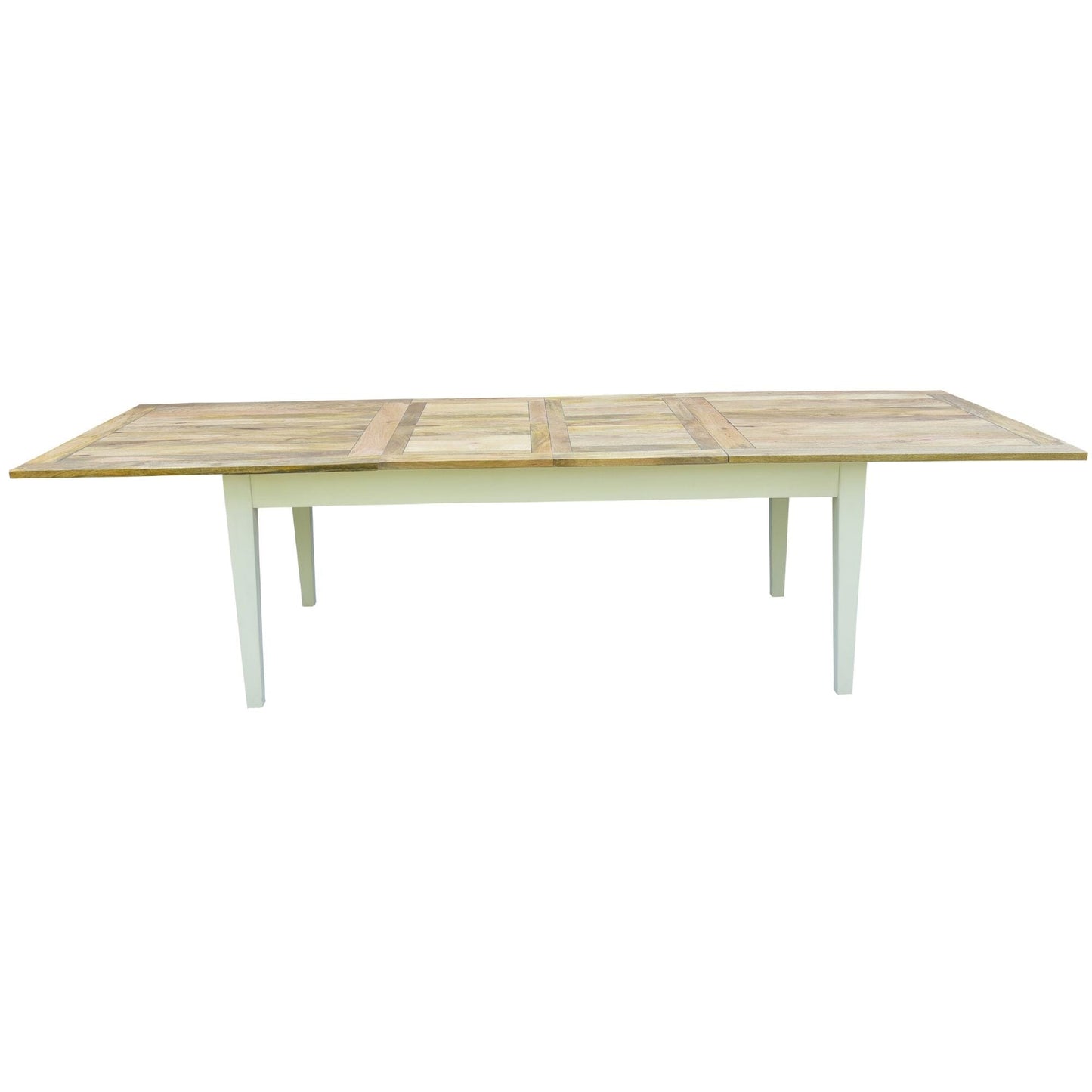 Lavasa Extendable Dining Table 210 - 310cm Mango Wood Modern Farmhouse Furniture