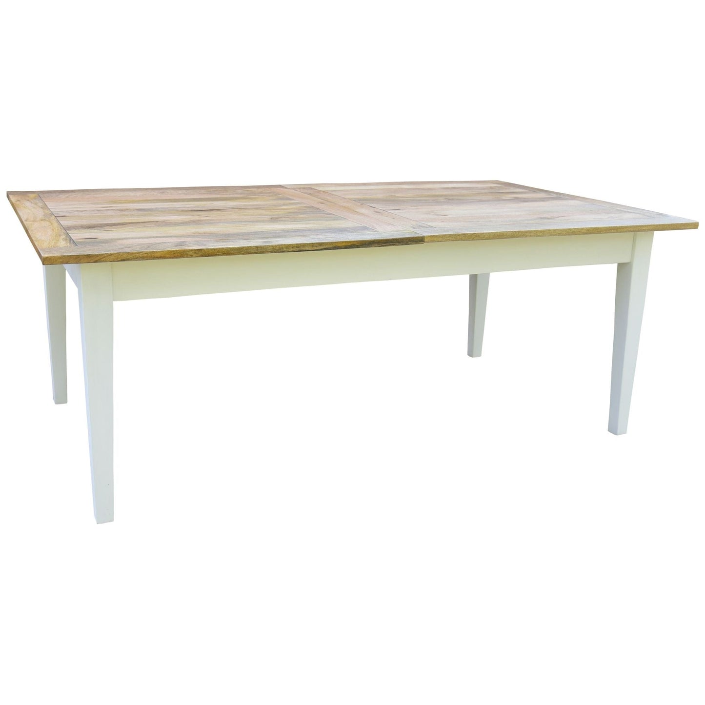 Lavasa Extendable Dining Table 210 - 310cm Mango Wood Modern Farmhouse Furniture