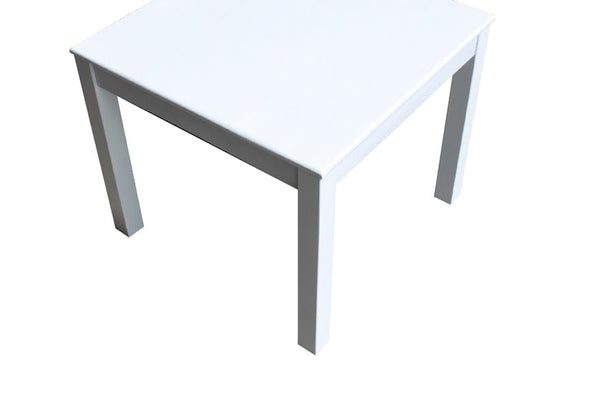 White Square Table