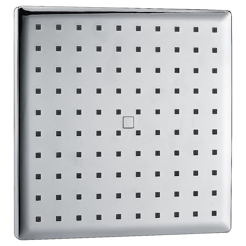 Overhead Rain Shower Head - 230mm Squared Large Chromed