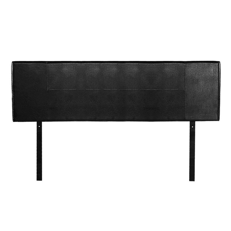 PU Leather King Bed Headboard Bedhead - Black