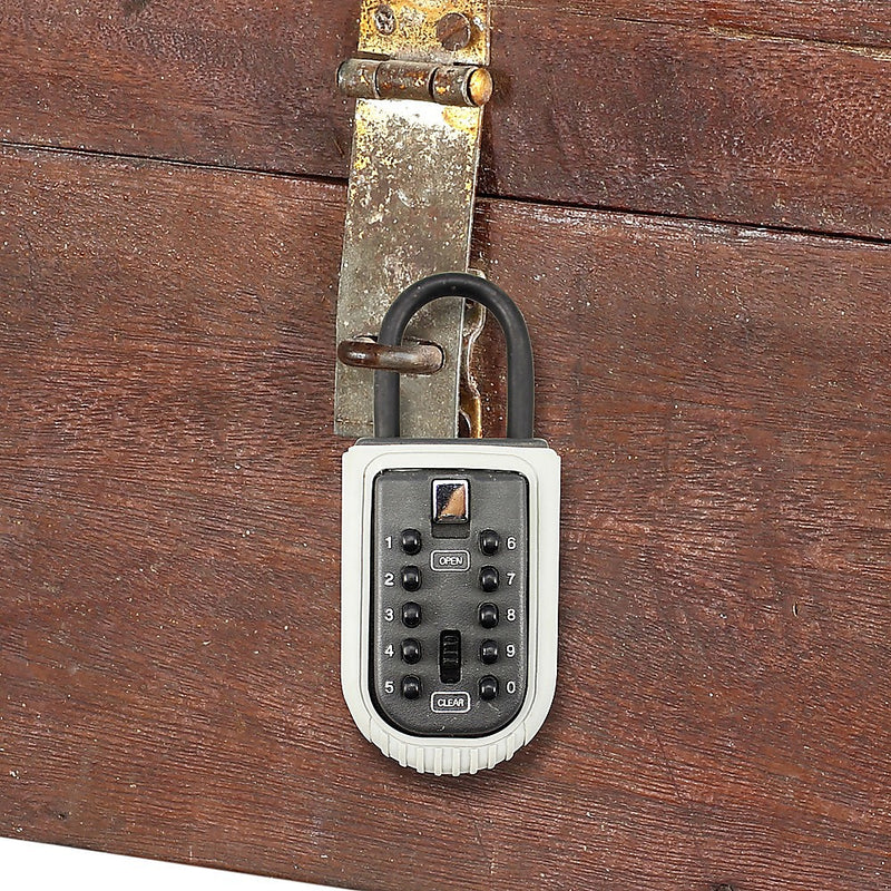 Portable Padlock Safe Key Box Lock