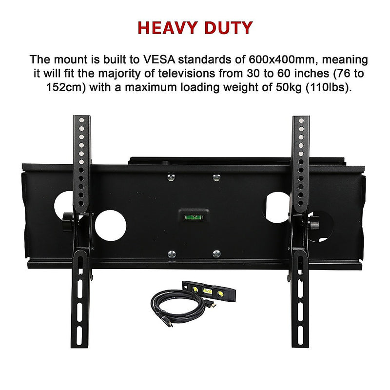 30-60" Plasma LED LCD Screen TV Wall Mount with 180 degree Swivel