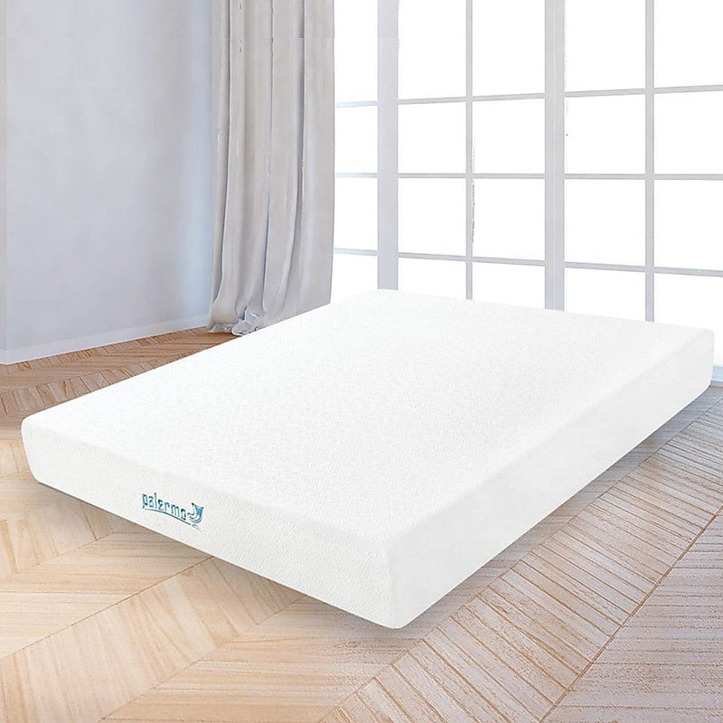 Palermo King 25cm Gel Memory Foam Mattress  - Dual-Layered  - CertiPUR-US Certified