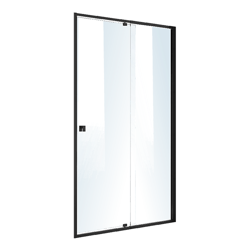 Adjustable Semi Frameless Shower Screen (114~122) x 195cm Australian Safety Glass