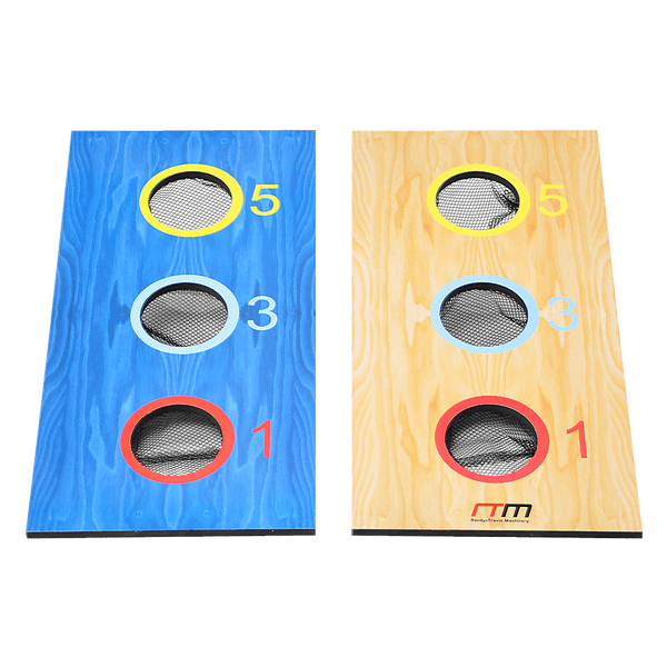 2-in-1 Three-Hole Bags and Washer Toss Combo Cornhole Portable Outdoor Games