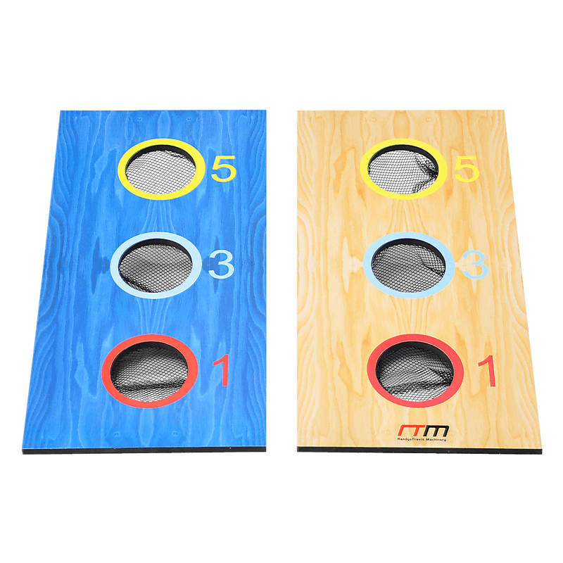 2-in-1 Three-Hole Bags and Washer Toss Combo Cornhole Portable Outdoor Games