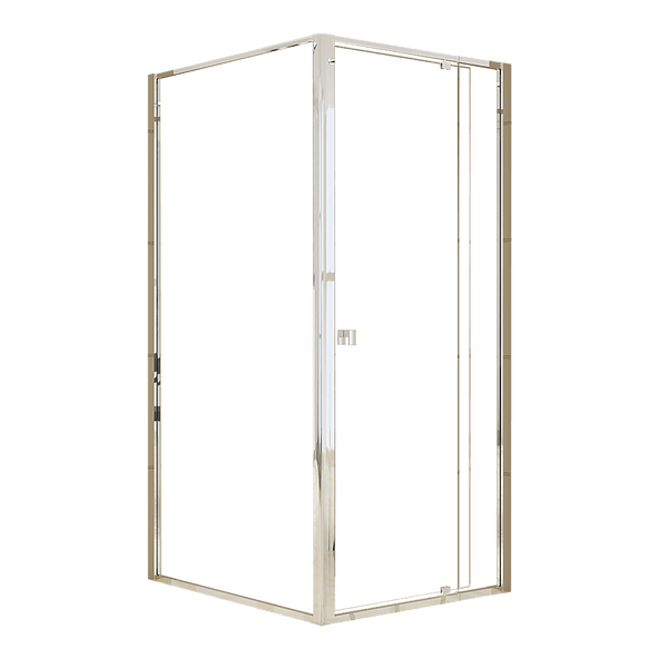 Semi Frameless Shower Screen (82~90)x 195cm & (98~101)x 195cm Side AS/NZS Glass