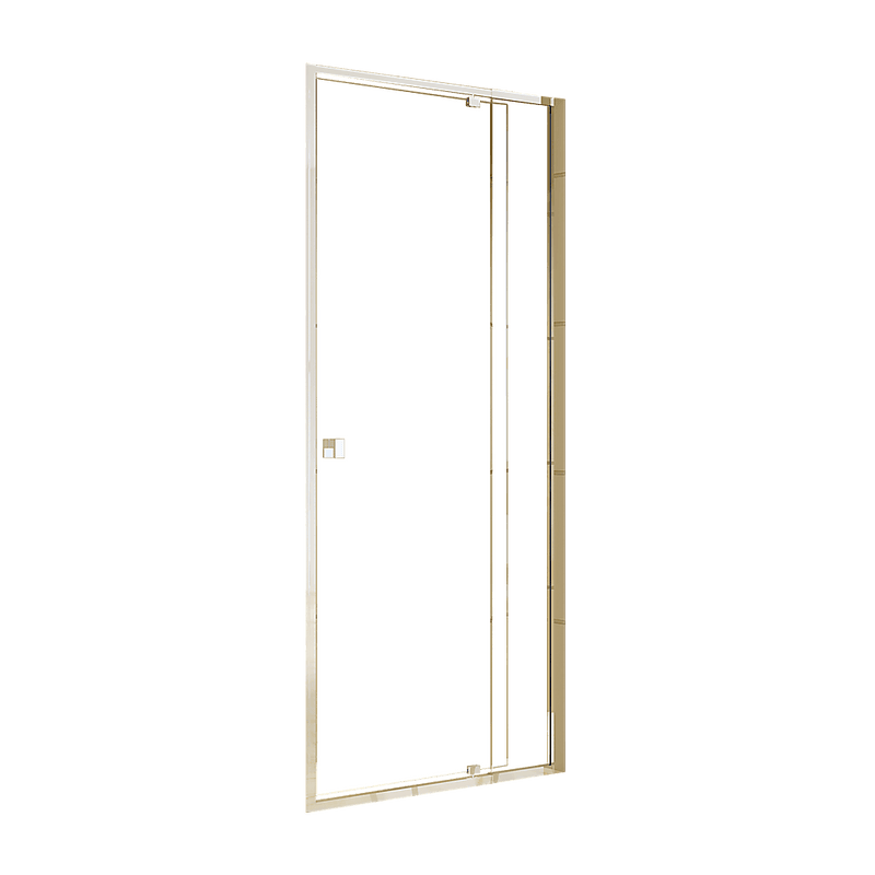 Adjustable Semi Frameless Shower Screen (82~90) x 195cm Australian Safety Glass