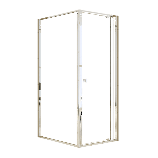 Semi Frameless Shower Screen (74~82)x 195cm & (98~101)x 195cm Side AS/NZS Glass