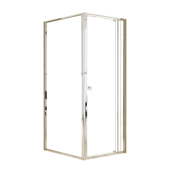 Semi Frameless Shower Screen (74~82)x 195cm & (89~92)x 195cm Side AS/NZS Glass