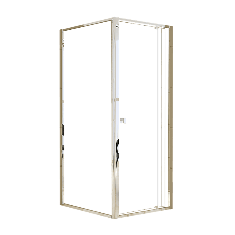 Semi Frameless Shower Screen (74~82)x 195cm & (89~92)x 195cm Side AS/NZS Glass