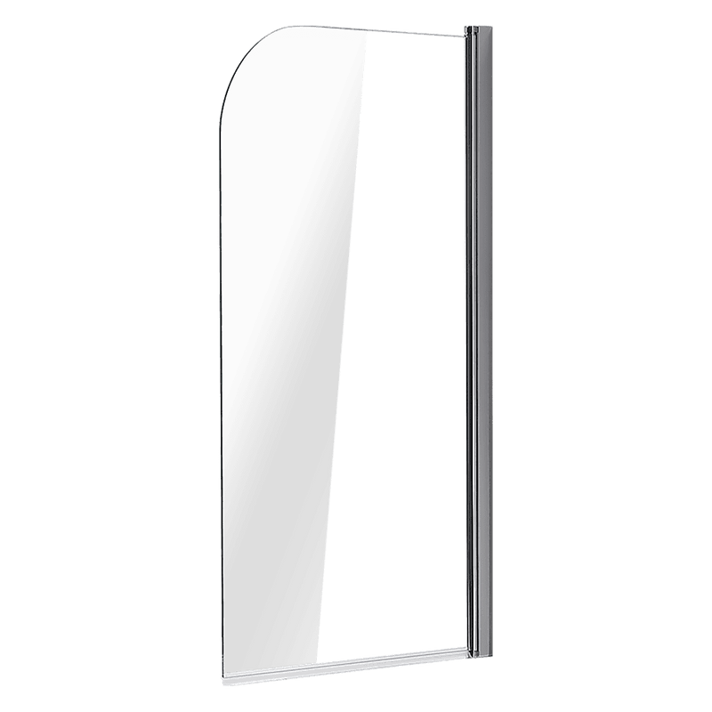 180 Degree Pivot Door 6mm Safety Glass Bath Shower Screen 800x1400mm By Della Francesca