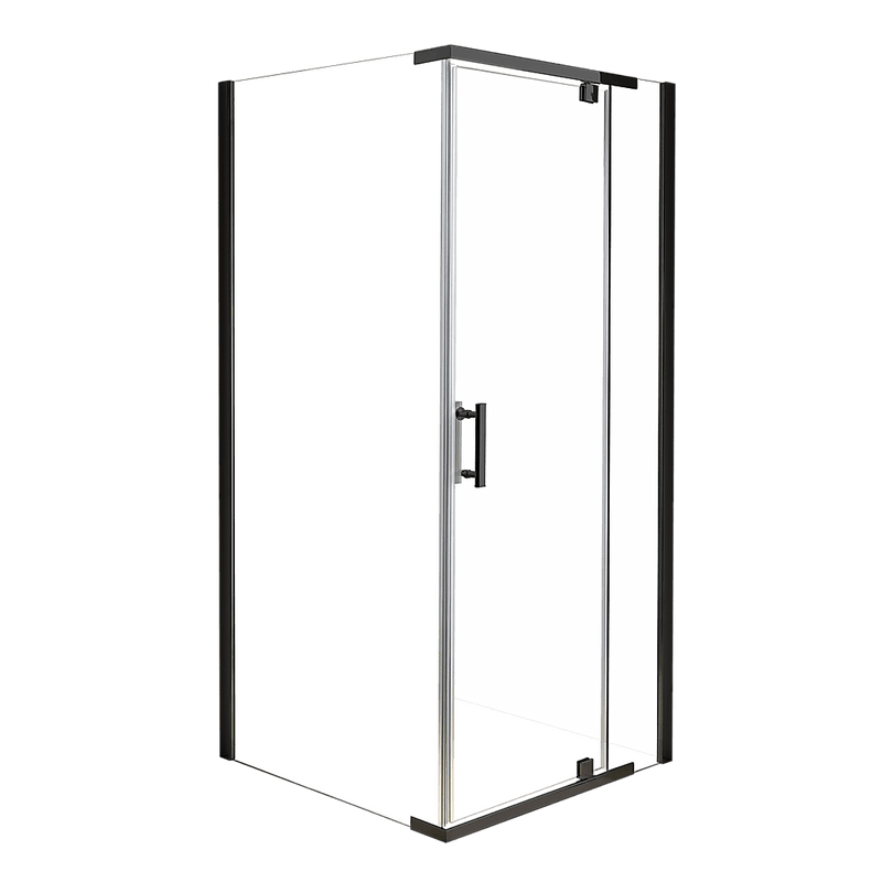 Shower Screen 900x900x1900mm Framed Safety Glass Pivot Door By Della Francesca