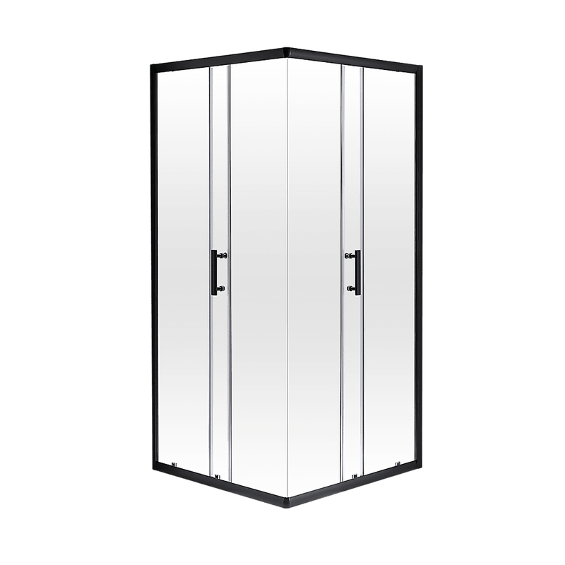 800 x 800mm Sliding Door Nano Safety Glass Shower Screen By Della Francesca