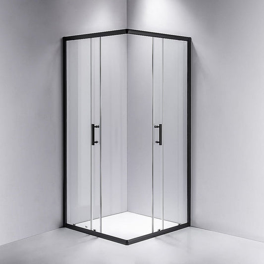 900 x 900mm Sliding Door Nano Safety Glass Shower Screen By Della Francesca