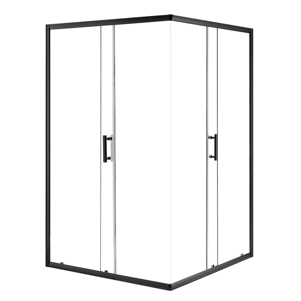 1200 x 800mm Sliding Door Nano Safety Glass Shower Screen By Della Francesca