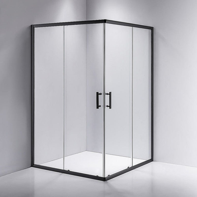 1200 x 900mm Sliding Door Nano Safety Glass Shower Screen By Della Francesca