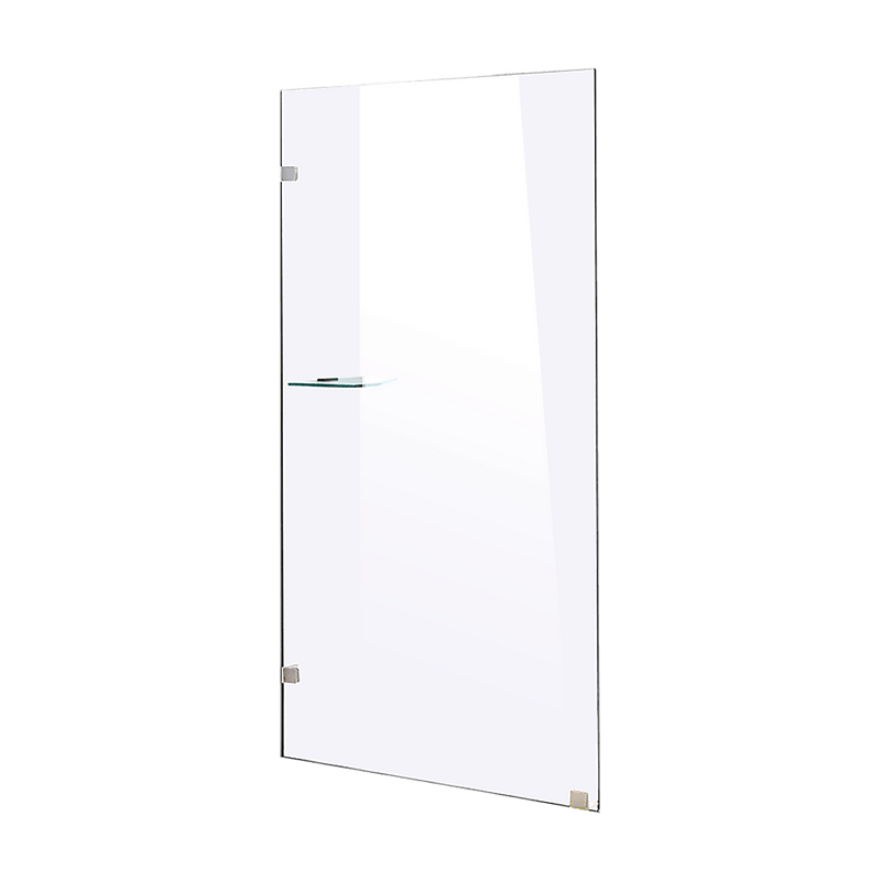 900 x 2100mm Frameless 10mm Safety Glass Shower Screen