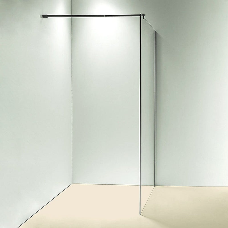 1200 x 2100mm Frameless 10mm Safety Glass Shower Screen